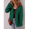 imageSHEWIN Womens Open Front Lightweight Cardigan Casual Long Sleeve Knit Loose Sweaters OutwearBlackish Green
