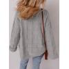 imageSHEWIN Womens Open Front Lightweight Cardigan Casual Long Sleeve Knit Loose Sweaters OutwearGrey