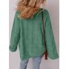 imageSHEWIN Womens Open Front Lightweight Cardigan Casual Long Sleeve Knit Loose Sweaters OutwearMist Green