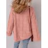 imageSHEWIN Womens Open Front Lightweight Cardigan Casual Long Sleeve Knit Loose Sweaters OutwearPink