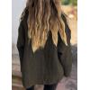 imageSHEWIN Womens Open Front Sweater Cardigan Casual Long Sleeve Knit Lightweight Outwear CoatDark Brown