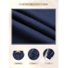 imageSHEWIN Jackets for Women Casual Long Sleeve Drawstring Fuzzy Sherpa Hooded Zip Up Jacket Coats With PocketsBlue