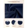imageSHEWIN Womens 2 Piece Lounge Sets Oversized Crewneck Short Sleeve Shirts Drawstring Shorts Pajama SetsNavy Blue