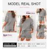 imageSHEWIN Womens Two Piece Outfits Casual Short Sleeve Knit Pullover Tops Matching Shorts Tracksuit Lounge SetsGrey