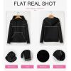 imageSHEWIN Hoodies For Women Causal Oversized Sweatshirt Loose Long Sleeve Tops Fall Fashion 2024Black