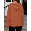 imageSHEWIN Hoodies For Women Causal Oversized Sweatshirt Loose Long Sleeve Tops Fall Fashion 2024Clay