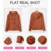 imageSHEWIN Hoodies For Women Causal Oversized Sweatshirt Loose Long Sleeve Tops Fall Fashion 2024Clay
