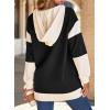 imageSHEWIN Oversized Sweatshirt For Women Casual Long Sleeve Button Down Hoodies Womens Fall Fashion 2024Black