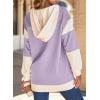 imageSHEWIN Oversized Sweatshirt For Women Casual Long Sleeve Button Down Hoodies Womens Fall Fashion 2024Orchid Petal