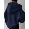 imageSHEWIN Women Casual Oversized Long Sleeve Fleece Sweatshirt Hoodies with Pockets SXXLNavy Blue