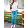 imageSHEWIN Oversized T Shirts for Women Crewneck Short Sleeve Casual Summer Tops TeesWhite