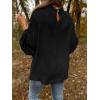 imageSHEWIN Womens Blouses Dressy Casual Smocked Tops Crew Neck Chiffon Long Sleeve Shirts Spring Outfits 2025Black