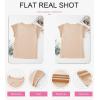 imageSHEWIN Womens Summer Tops Crewneck Short Sleeve T Shirts Casual Patchwork Hollow Out Loose Tank TopSmoke Gray