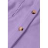 imageSHEWIN Oversized Sweatshirt for Women Loose Fit Casual Long Sleeve Button Hooded Sweatshirts Hoodies with PocketPurple