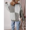 imageSHEWIN Womens Oversized Sweatshirts Casual Loose Button Henley Fashion Comfort Colors Pullover TopsGrey