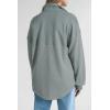 imageSHEWIN Womens Sweatshirt Casual Waffle Knit Half Zip Pullover Loose Long Sleeve Tops Fall Outfit ClothesLight Blue