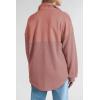 imageSHEWIN Womens Sweatshirt Casual Waffle Knit Half Zip Pullover Loose Long Sleeve Tops Fall Outfit ClothesPink
