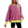 Color Block Pink