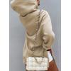 imageSHEWIN Womens Oversized Casual Pullover Long Sleeve Split Hem Drawstring Hoodies Dress With Kangaroo PocketD Khaki