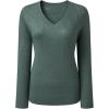 imageSHEWIN Womens Sweaters 2025 Casual Crewneck Long Sleeve Lightweight Knit Pullover Sweater Tops Fall ClothesPure Light Green