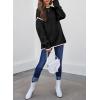 imageSHEWIN Womens Sweaters Crewneck Long Sleeve Knit Pullover Sweater Casual Fall Tops for Women 2025Black