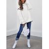 imageSHEWIN Womens Sweaters Crewneck Long Sleeve Knit Pullover Sweater Casual Fall Tops for Women 2025Pure White