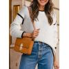 imageSHEWIN Womens Sweaters Crewneck Long Sleeve Knit Pullover Sweater Casual Fall Tops for Women 2025Pure White