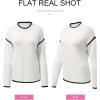 imageSHEWIN Womens Sweaters Crewneck Long Sleeve Knit Pullover Sweater Casual Fall Tops for Women 2025Pure White