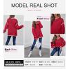 imageSHEWIN Womens Sweaters Crewneck Long Sleeve Knit Pullover Sweater Casual Fall Tops for Women 2025Red Dahlia