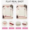 imageSHEWIN Womens Sweaters Crewneck Long Sleeve Knit Pullover Sweater Casual Fall Tops for Women 2025White