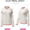 imageSHEWIN Womens Sweaters Crewneck Long Sleeve Knit Pullover Sweater Casual Fall Tops for Women 2025White