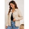 imageSHEWIN Jackets for Women Fall Fashion 2025 Casual Zip Up Shacket Jacket Lightweight Long Sleeve Shirts TopsKhaki