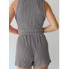 imageSHEWIN Womens Summer 2 Piece Outfits Shorts Sets Matching Set Loungewear 2025Dark Grey