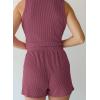 imageSHEWIN Womens Summer 2 Piece Outfits Shorts Sets Matching Set Loungewear 2025Mineral Red