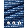 imageSHEWIN Womens Long Sleeve Crewneck Sweaters Casual Knit Striped Side Split Pullover Sweater TopsLight Blue
