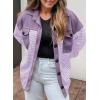 imageSHEWIN Shackets for Women 2025 Casual Long Sleeve Tops Button Down Plaid Fall JacketsA1valerian