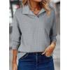 imageSHEWIN Fall Women Sweatshit Spring Lightweight Pullover ShirtsGrey
