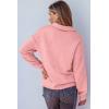 imageSHEWIN Fall Women Sweatshit Spring Lightweight Pullover ShirtsPink