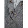 imageSHEWIN Fall Womens Oversized Sweatshirt Button Up Comfy Pullover SweatshirtDark Grey