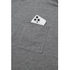 imageSHEWIN Fall Womens Oversized Sweatshirt Button Up Comfy Pullover SweatshirtDark Grey