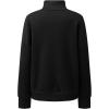 imageSHEWIN Womens Sweatshirt Casual Long Sleeve Half Zip Pullover Lightweight Sweatshirts Tops Fall Fashion Outfits 2025Black