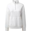 imageSHEWIN Womens Sweatshirt Casual Long Sleeve Half Zip Pullover Lightweight Sweatshirts Tops Fall Fashion Outfits 2025White