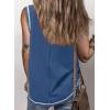 imageSHEWIN Tank Tops for Women 2025 Causal Sleeveless V Neck T Shirts Womens Summer TopsA1ashleigh Blue