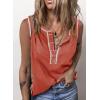 imageSHEWIN Tank Tops for Women 2025 Causal Sleeveless V Neck T Shirts Womens Summer TopsA1flamingo