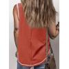 imageSHEWIN Tank Tops for Women 2025 Causal Sleeveless V Neck T Shirts Womens Summer TopsA1flamingo