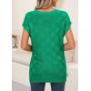 image:imageSHEWIN Womens Spring Tops for Women Casual Crewneck Short Sleeve Shirts Cap Sleeve Knit Sweater Vest Summer TopsDark Green