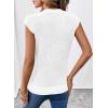 image:imageSHEWIN Womens Western Sweater Vest Crewneck Sleeveless Tops Cowgirl Casual Embroidered Tank Top 2026White