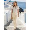 image:imageSHEWIN Pants for Women Casual Womens Work Pants Lightweight Womens Slacks Business Casual Outfits for WomenApricot