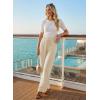 image:imageSHEWIN Pants for Women Casual Womens Work Pants Lightweight Womens Slacks Business Casual Outfits for WomenApricot