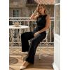image:imageSHEWIN Pants for Women Casual Womens Work Pants Lightweight Womens Slacks Business Casual Outfits for WomenBlack